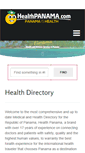Mobile Screenshot of healthpanama.com
