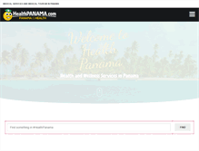 Tablet Screenshot of healthpanama.com